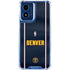 NBA Denver Nuggets Jersey Moto G 5G (2024) Clear Case