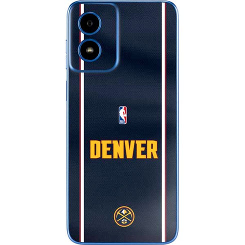 NBA Denver Nuggets Jersey Moto G Play 4G (2024) Skin