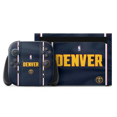 NBA Denver Nuggets Jersey Nintendo Switch 2 (2025) with Joy-Con Skin
