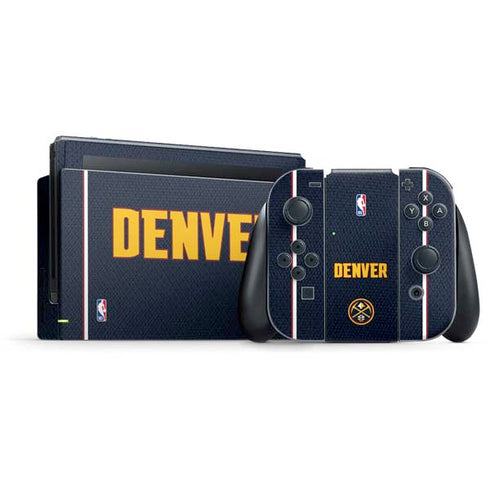 NBA Denver Nuggets Jersey Nintendo Switch Bundle Skin