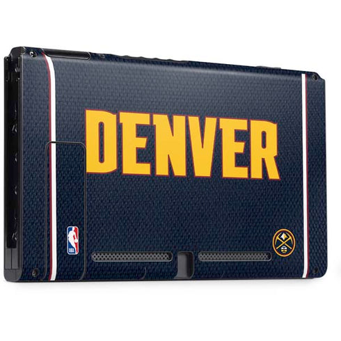 NBA Denver Nuggets Jersey Nintendo Switch Bundle Skin