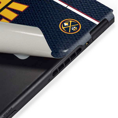 NBA Denver Nuggets Jersey Nintendo Switch Bundle Skin