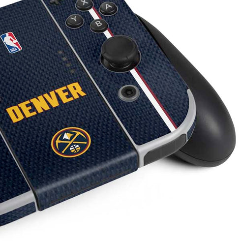 NBA Denver Nuggets Jersey Nintendo Switch OLED (2021) Skin
