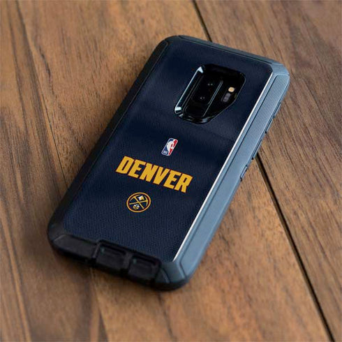 NBA Denver Nuggets Jersey Otterbox Defender Galaxy Skin