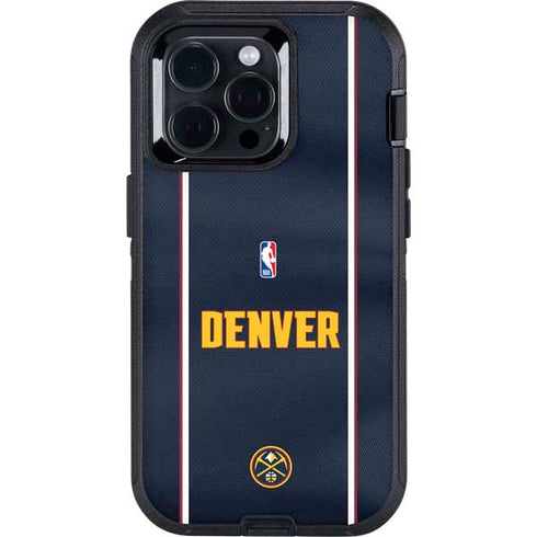 NBA Denver Nuggets Jersey Otterbox Defender iPhone Skin