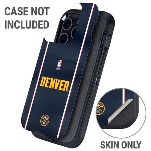 NBA Denver Nuggets Jersey Otterbox Defender iPhone Skin