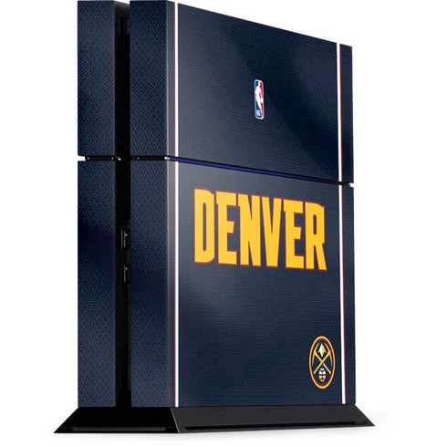 NBA Denver Nuggets Jersey PS4 Console Skin