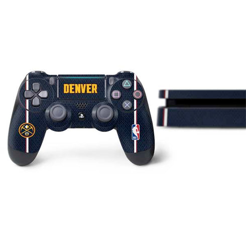 NBA Denver Nuggets Jersey PS4 Slim Bundle Skin