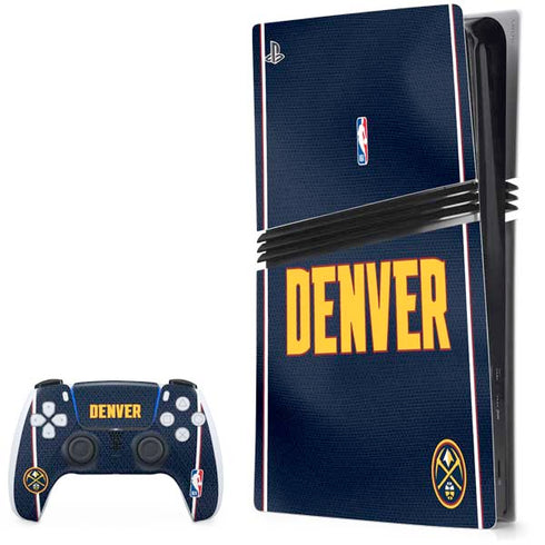 NBA Denver Nuggets Jersey PS5 Pro Bundle Skin
