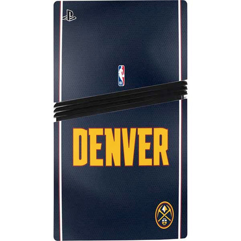 NBA Denver Nuggets Jersey PS5 Pro Disk Bundle Skin