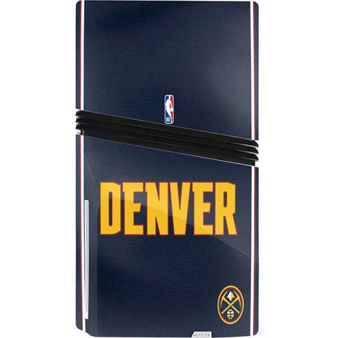 NBA Denver Nuggets Jersey PS5 Pro Disk Bundle Skin