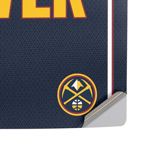 NBA Denver Nuggets Jersey PS5 Pro Disk Console Skin