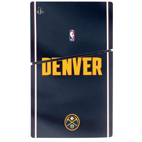 NBA Denver Nuggets Jersey PS5 Slim Digital Edition Bundle Skin