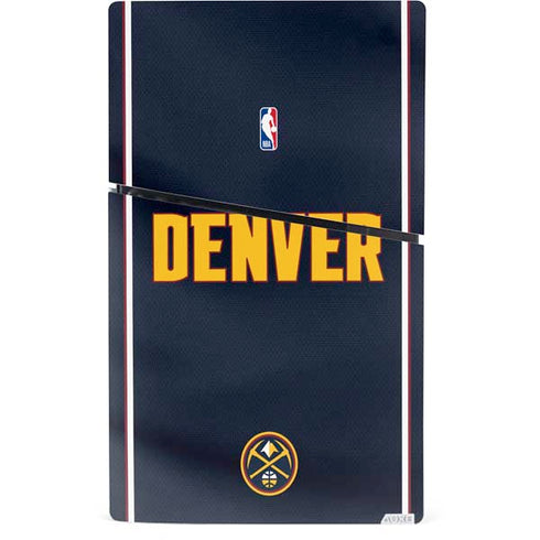 NBA Denver Nuggets Jersey PS5 Slim Digital Edition Bundle Skin
