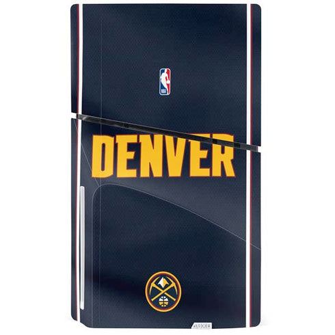 NBA Denver Nuggets Jersey PS5 Slim Disk Bundle Skin
