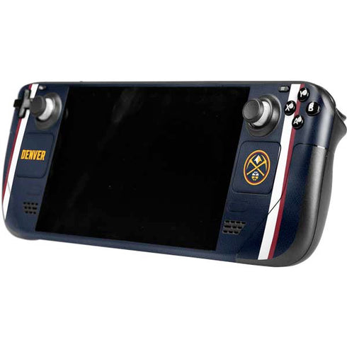 NBA Denver Nuggets Jersey Steam Deck Handheld Gaming Computer OLED Skin