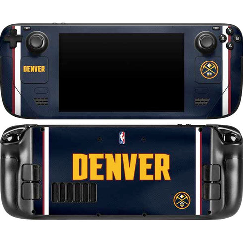 NBA Denver Nuggets Jersey Steam Deck Handheld Gaming Computer Skin