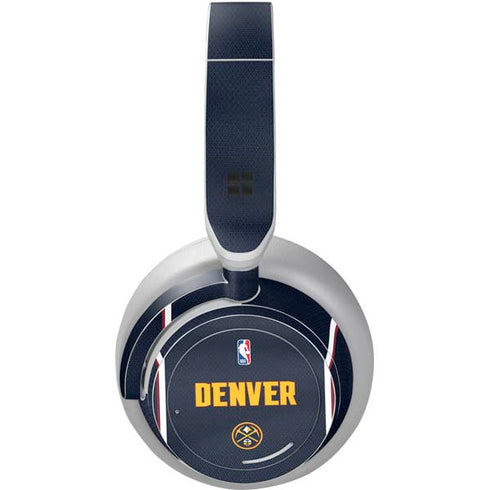 NBA Denver Nuggets Jersey Surface Headphones Skin