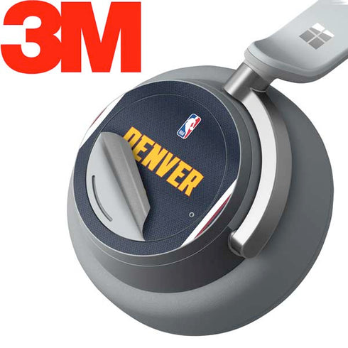 NBA Denver Nuggets Jersey Surface Headphones Skin