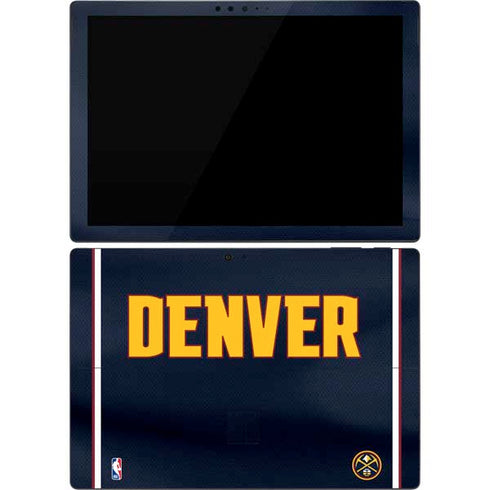 NBA Denver Nuggets Jersey Surface Pro 7 Skin