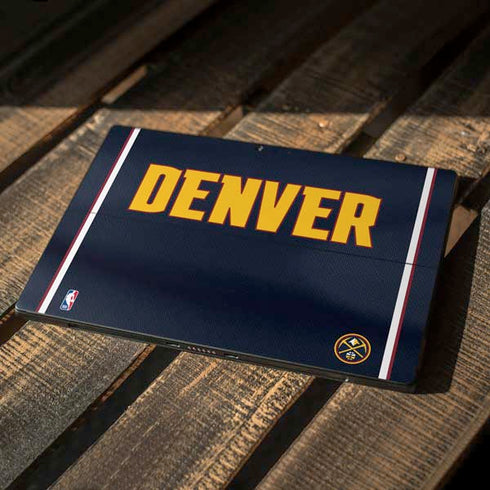 NBA Denver Nuggets Jersey Surface Pro 7 Skin