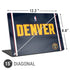 NBA Denver Nuggets Jersey Universal Laptop 15in (12.2 x 8.8in) Skin