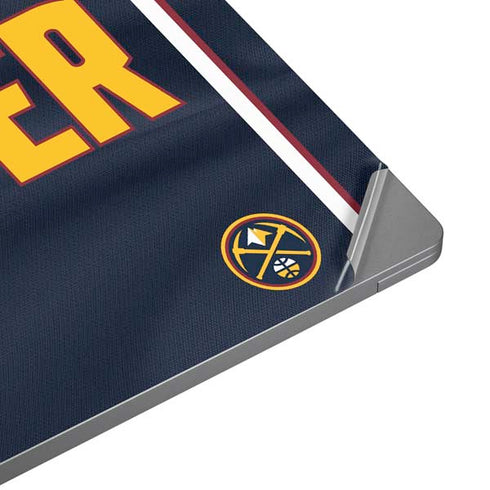 NBA Denver Nuggets Jersey Universal Laptop 17in (13.8 x 10in) Skin
