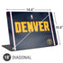 NBA Denver Nuggets Jersey Universal Laptop 18in (14.6 x 10.6in) Skin