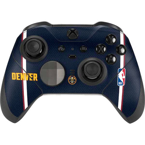 NBA Denver Nuggets Jersey Xbox Elite Wireless Controller Series 2 Skin