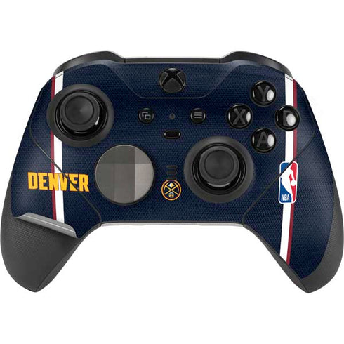 NBA Denver Nuggets Jersey Xbox Elite Wireless Controller Series 2 Skin