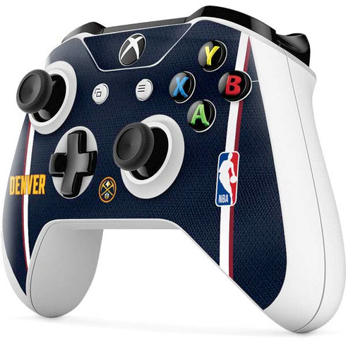 NBA Denver Nuggets Jersey Xbox One S Controller Skin