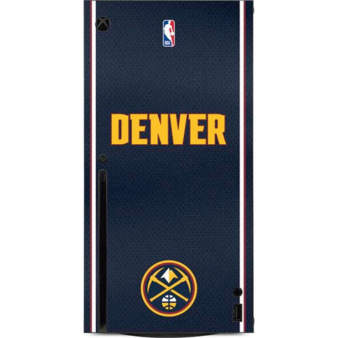 NBA Denver Nuggets Jersey Xbox Series X Console Skin