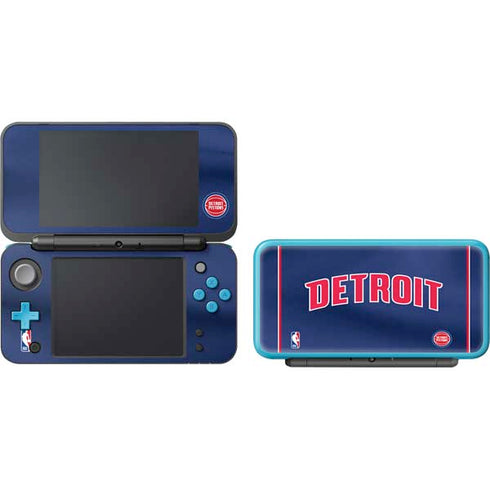 NBA Detroit Pistons Jersey Nintendo 2DS XL (2017) Skin