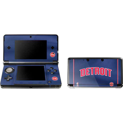 NBA Detroit Pistons Jersey 3DS (2011) Skin
