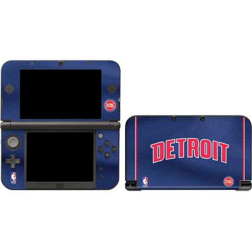 NBA Detroit Pistons Jersey 3DS XL 2015 Skin