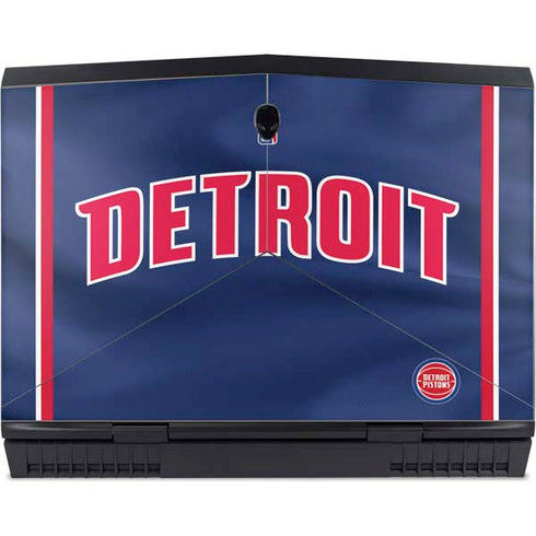 NBA Detroit Pistons Jersey Dell Alienware Skin
