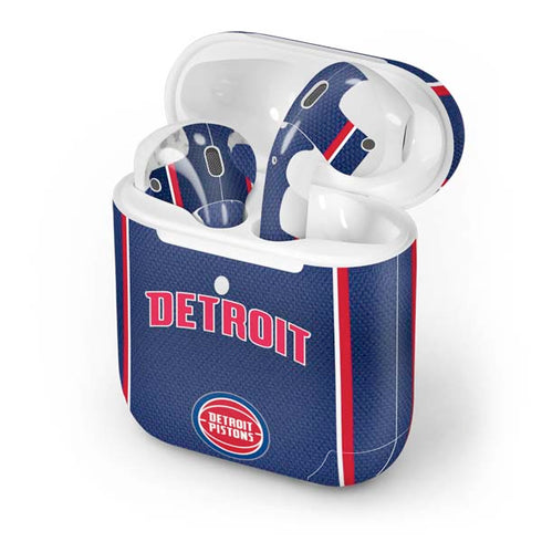 NBA Detroit Pistons Jersey Apple AirPods 2 Skin