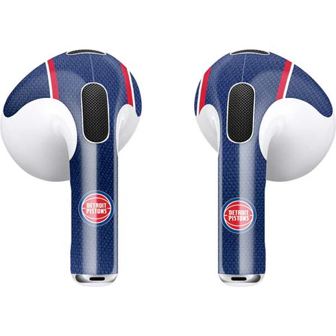 NBA Detroit Pistons Jersey Apple AirPods (3rd Gen 2021) Skin