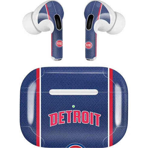 NBA Detroit Pistons Jersey AirPods Skins