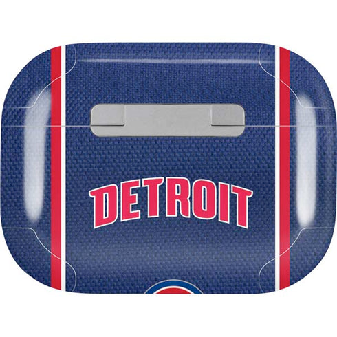 NBA Detroit Pistons Jersey AirPods Skins