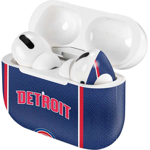 NBA Detroit Pistons Jersey AirPods Skins