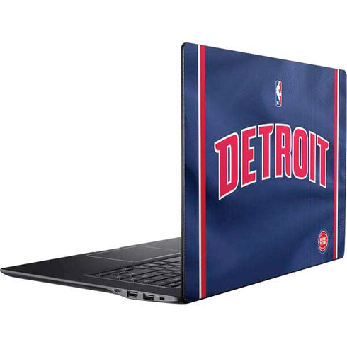 NBA Detroit Pistons Jersey Ativ Book 9 (15.6in 2014) Skin