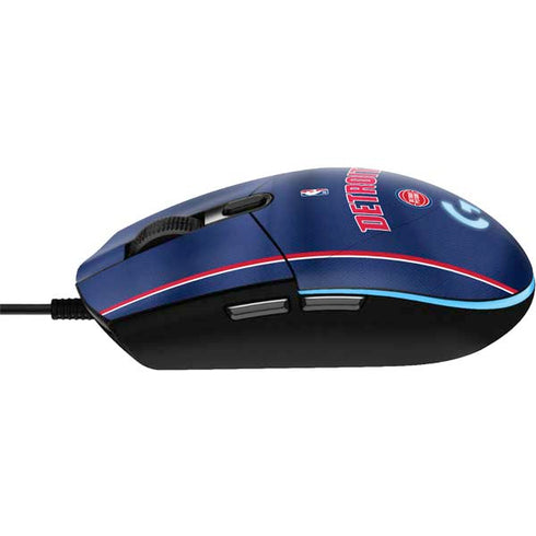 NBA Detroit Pistons Jersey G203 Prodigy RGB Wired Gaming Mouse Skin