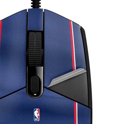 NBA Detroit Pistons Jersey G203 Prodigy RGB Wired Gaming Mouse Skin