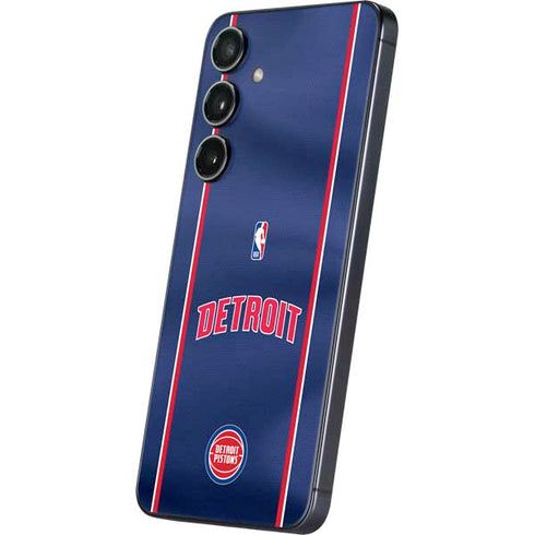 NBA Detroit Pistons Jersey Galaxy A16 5G Skin