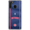NBA Detroit Pistons Jersey Galaxy A21 Clear Case