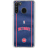 NBA Detroit Pistons Jersey Galaxy A21 Clear Case