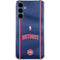 NBA Detroit Pistons Jersey Galaxy A35 5G Clear Case