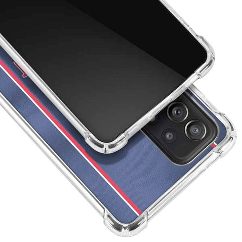 NBA Detroit Pistons Jersey Galaxy A72 5G Clear Case