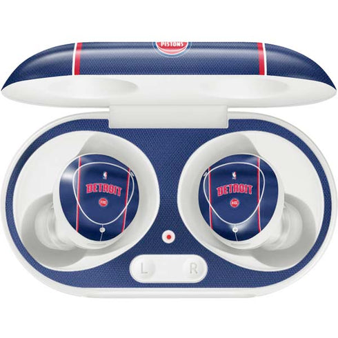 NBA Detroit Pistons Jersey Galaxy Buds Plus Skin